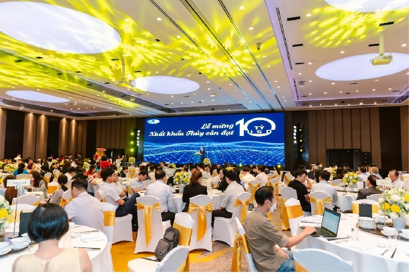 The celebration of Vietnams seafood export reaching 10 billion USD