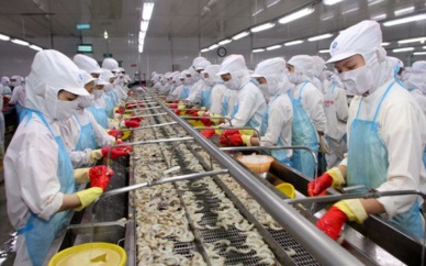Vietnam shrimp exports to EU rose in QI2018