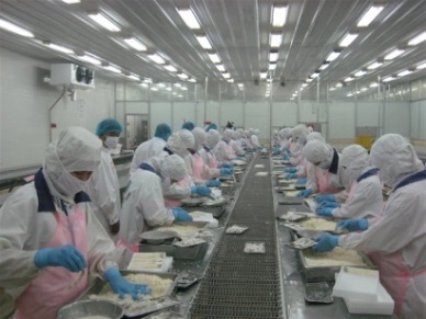 Canada mainly imports vannamei from Vietnam