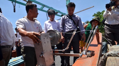 Demo manufacturing for tuna fishing equipment in Binh Dinh