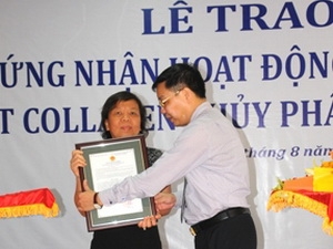 Vinh Hoan Corp was granted “High-Tech Application Certificate”