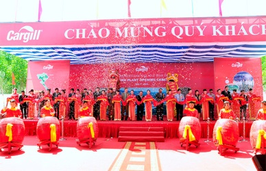 Cargill invested US$20 million on a feed plant in Vietnam