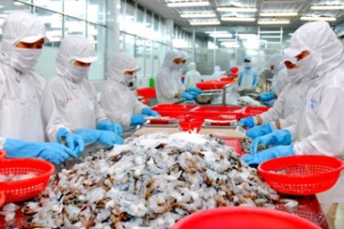 Vietnam shrimp exports to China climbed up