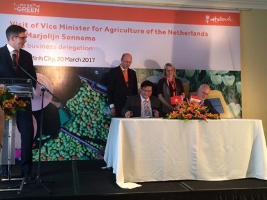 VN, Netherlands to up agriculture ties