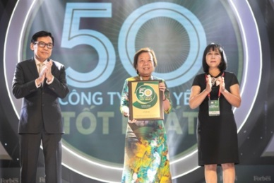 Vinh Hoan named in Forbes Top 50 best listed companies in Vietnam in 2019 