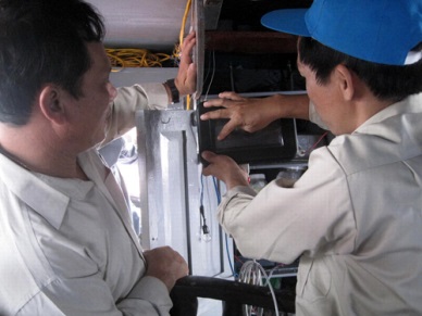 Movimar satellites prevent risks during fishing trips