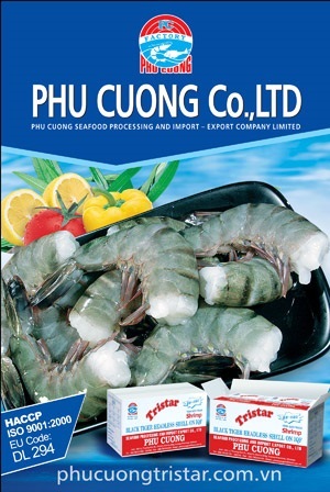 China is the main market of shrimp by Phu Cuong Jostoco Corp