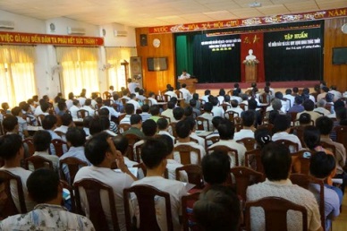 Training courses on international laws for fishermen in Da Nang province