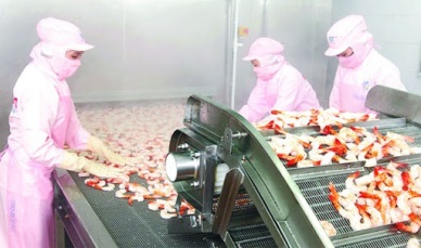 Vietnamese shrimp exports swelled by 19% in June 2020 