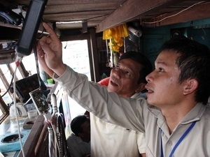 Kien Giang equipped satellite device on 146 fishing boats