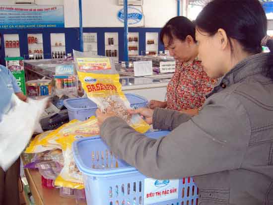 Baseafood Sales rose in Tet holiday
