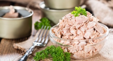 Processed and canned tuna imports into Germany fell